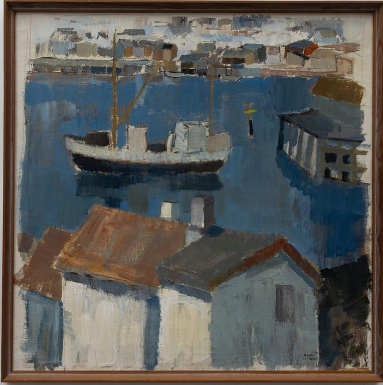 John Haavs Johnson, "Lofoten - utsikt från konstnärshuset".