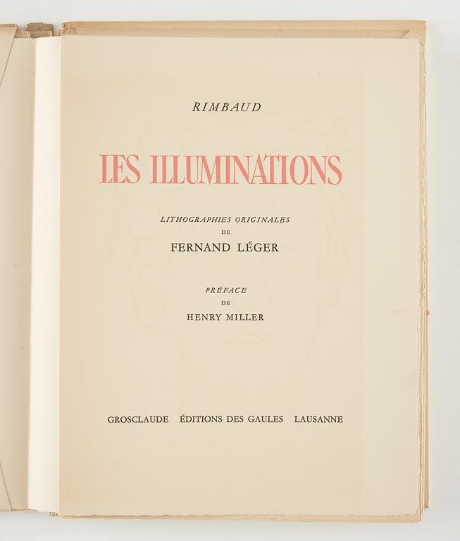 Fernand Léger, "Rimbaud - Les illuminations".