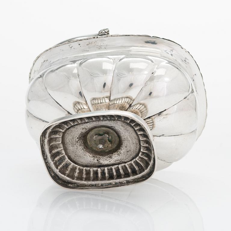Caspar Heinrich Zimmermann, konfektkorg, silver, Paide / Weissenstein, Estland 1810-1841.