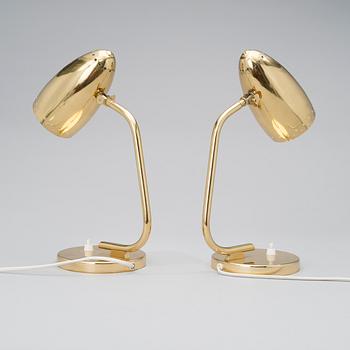 A SET OF TWO TABLE- OR WALL LAMPS. Manufactured by Itsu, 1950s.