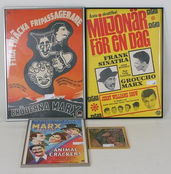 FILMAFFISCHER, 4 st, Bröderna Marx.