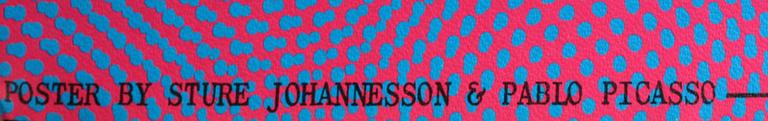 STURE JOHANNESSON, färgserigrafi.