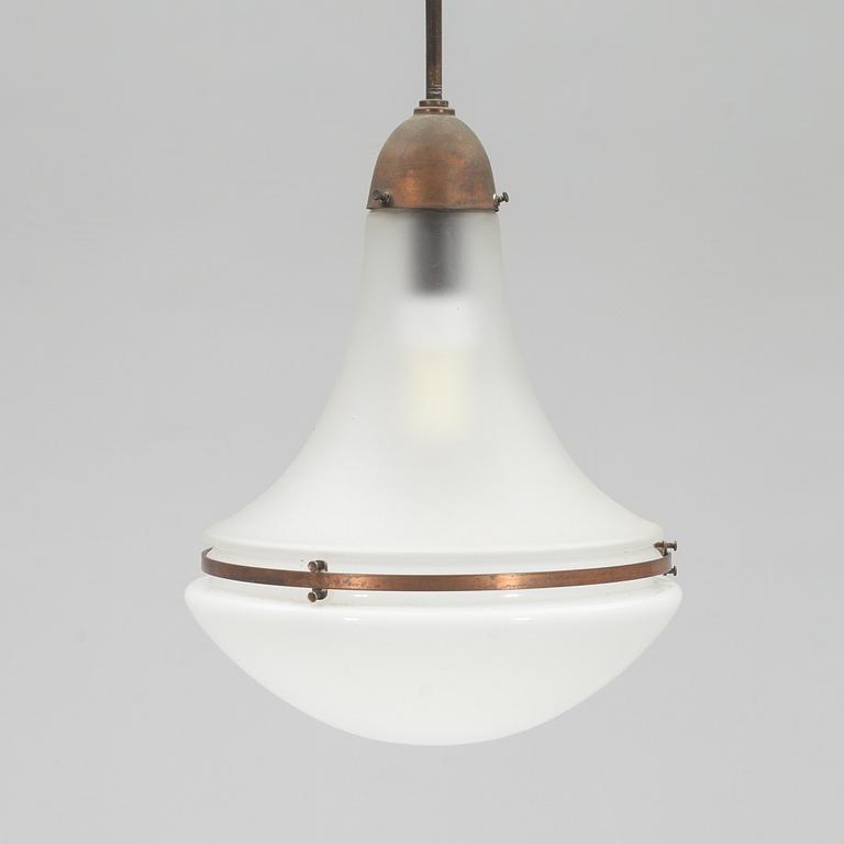 TAKLAMPA, "Luzette", Peter Behrens, för AEG (Allgemeine Electricitäts-Gesellschaft), 1900-talets första hälft.