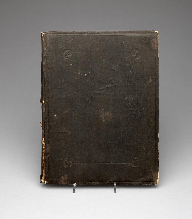 BOK, "Atlas till Djurrikets Naturalhistoria..." av Traugott Bromme, Stockholm 1865.