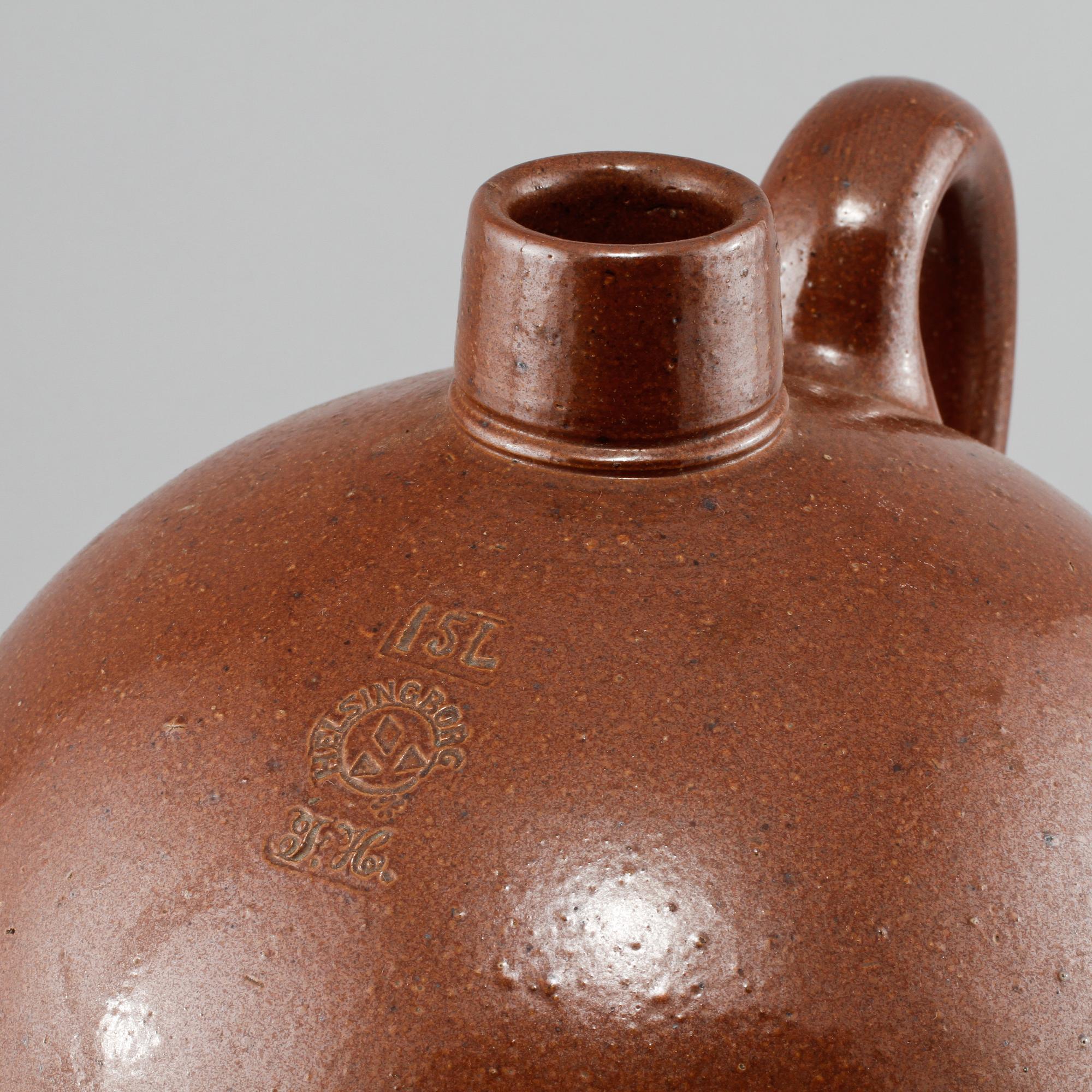 KRUS, saltglaserat stengods, Helsingborg, 1900-talets första del.