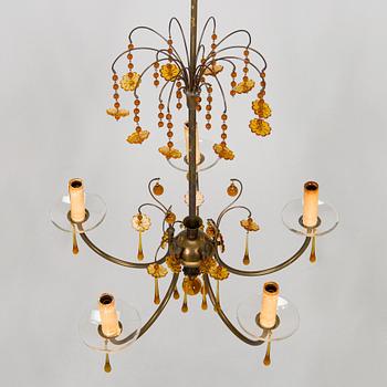 Gunilla Jung, A 1930s model 15 chandelier, Stockmann Orno.