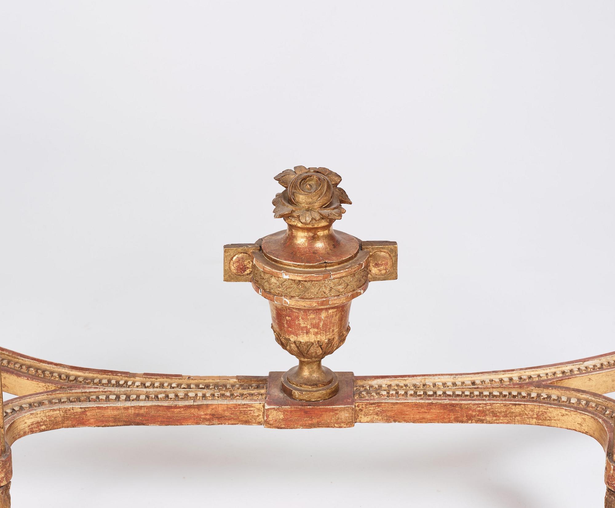 Konsolbord, Stockholmsarbete 1700-talets andra hälft, Gustavianskt.