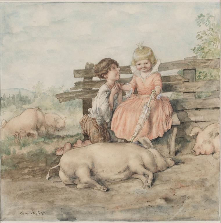 Robert Högfeldt, Pojken och prinsessan.