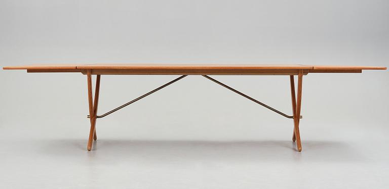 Hans J. Wegner, matbord med klaffar, Andreas Tuck, AT-314, Danmark 1950-60-tal.