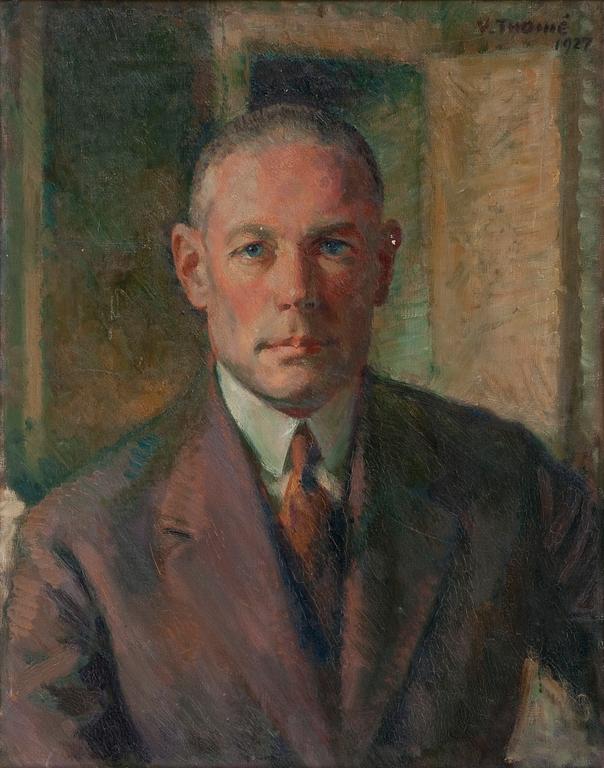 Verner Thomé, SELF-PORTRAIT.