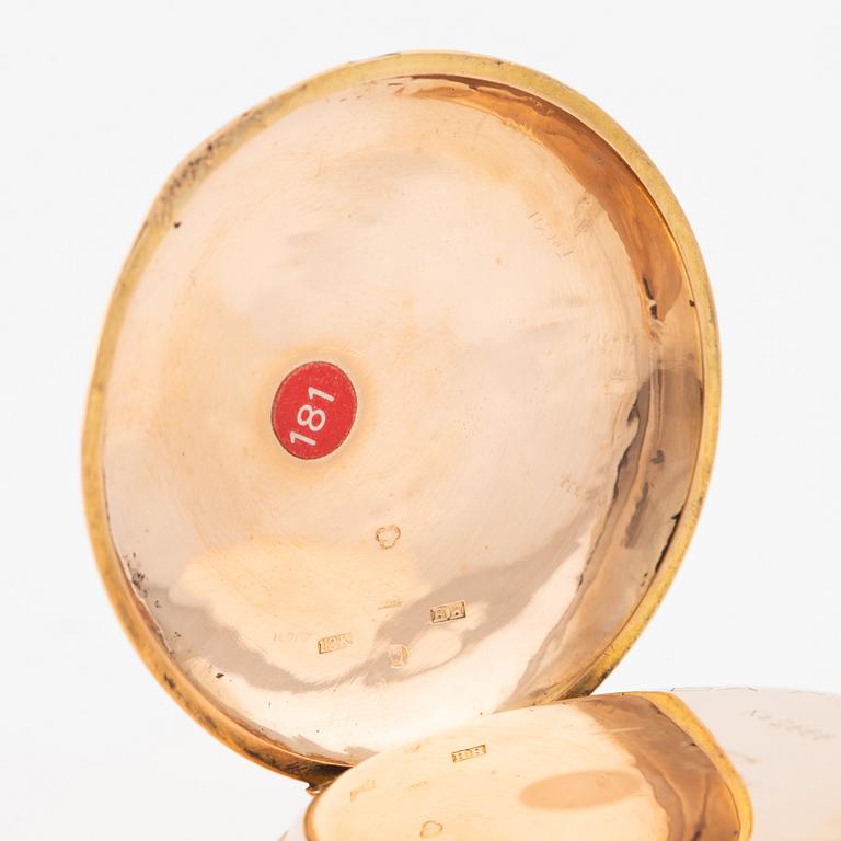 Halda, pocket watch, 49.5 mm.