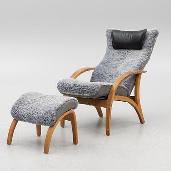 Armchair with footstool, "Delta Adventure", Brunstad AS, Norway.