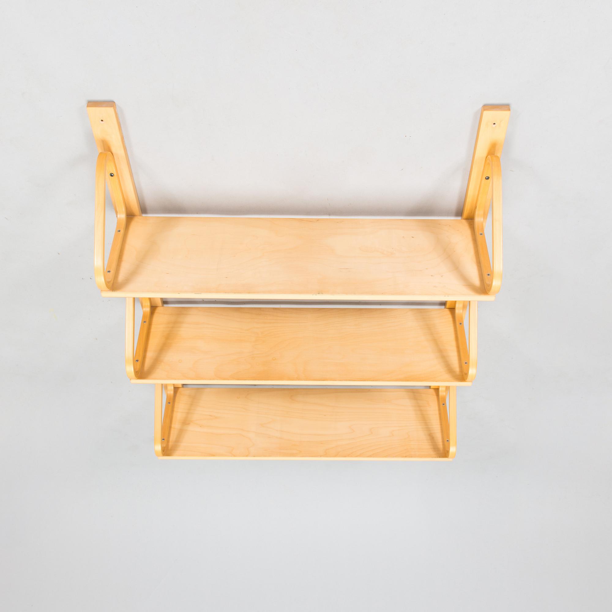 Alvar Aalto, vägghylla, 112B-3, Artek 1970-tal.