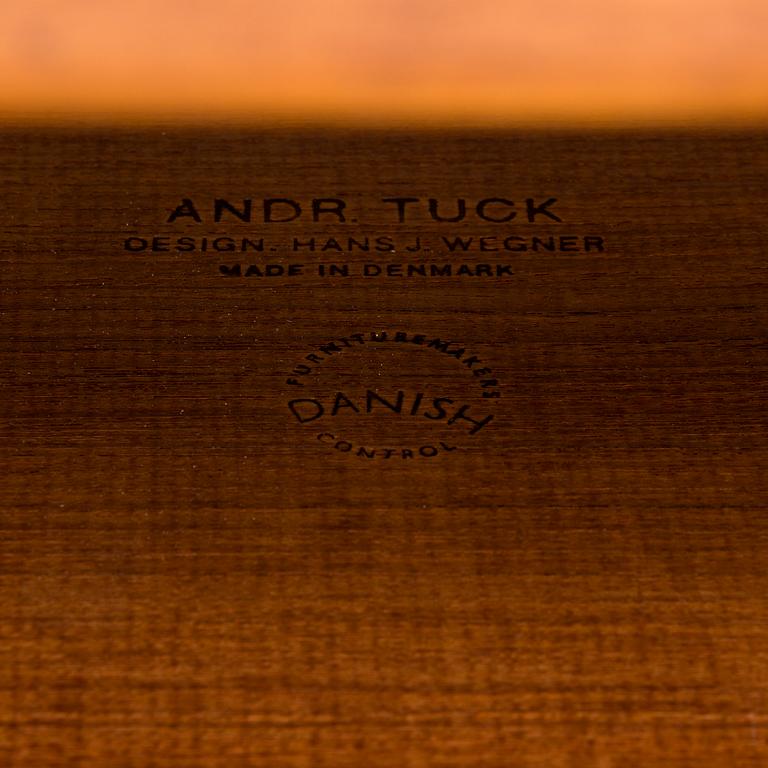HANS J WEGNER, a Danish mid-20th century coffee table for Andreas Tuck.