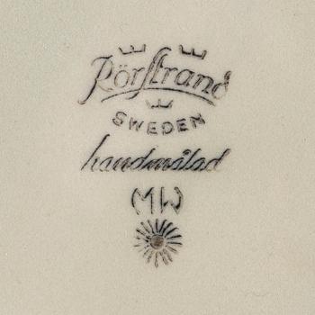 Marianne Westman, teservis, 12 st, ”Blåbär”, Rörstrand.