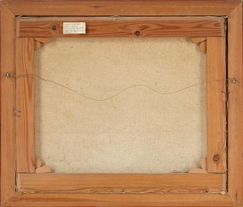 GUNNAR ZETTERSTRÖM, olja på duk, signerad.