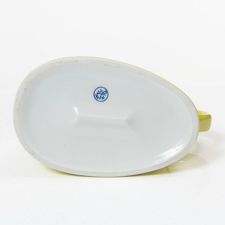 A porcelain water jug, 'Svenska Amerika Linjen', mid 20th Century.