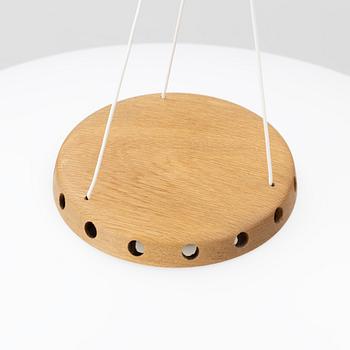 Uno & Östen Kristiansson, a model 565/ 'Ufo' ceiling lamp, Luxus, Vittsjö, Sweden.