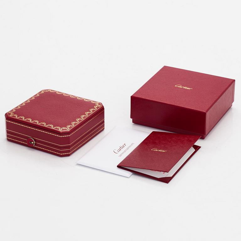 Cartier, halsband, "Trinity Pendant", 18K guld och en briljantslipad diamant.