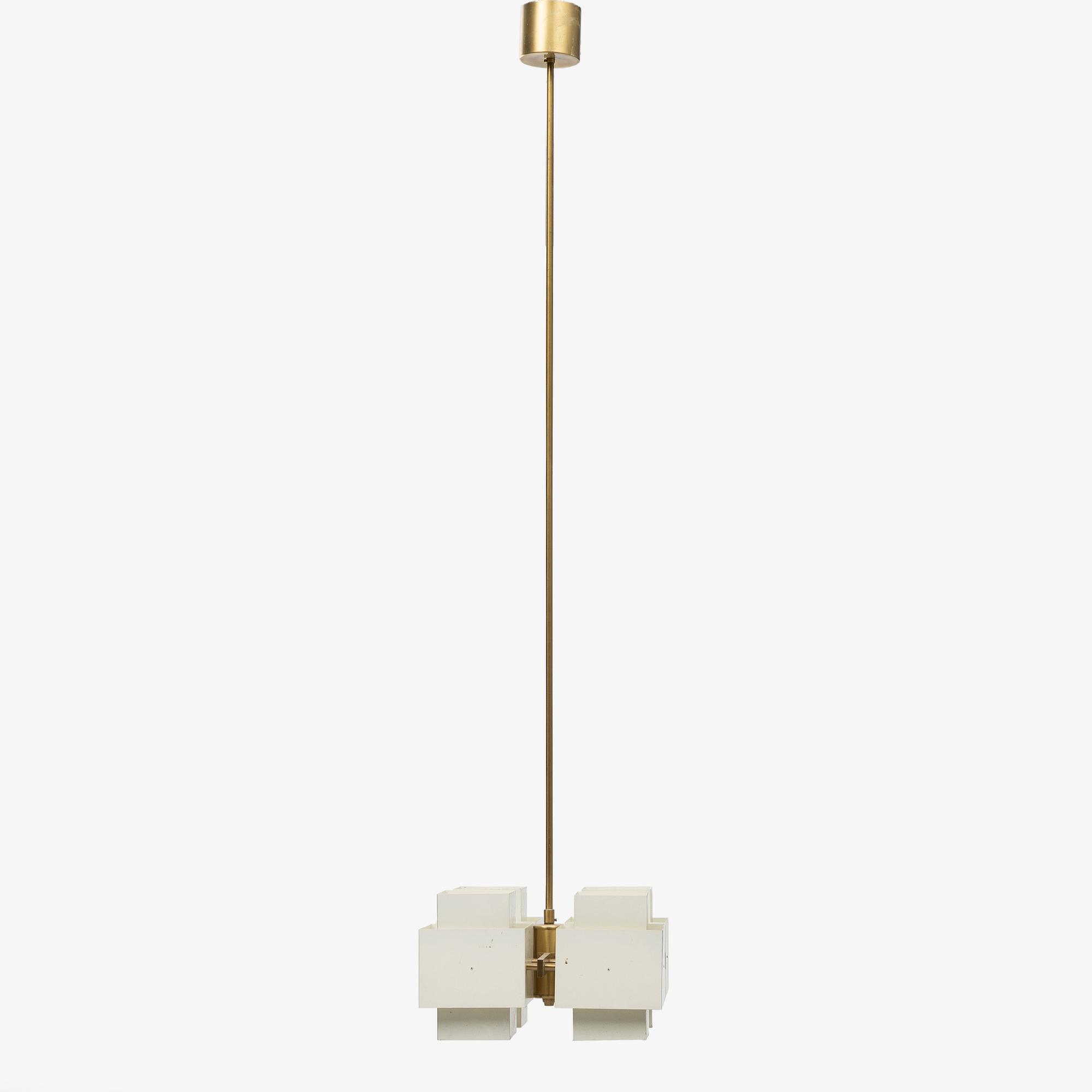 Hans-Agne Jakobsson, a "Selectra" ceiling lamp model "C 769/4", Hans-Agne Jakobsson AB, Markaryd, 1960s-70s.