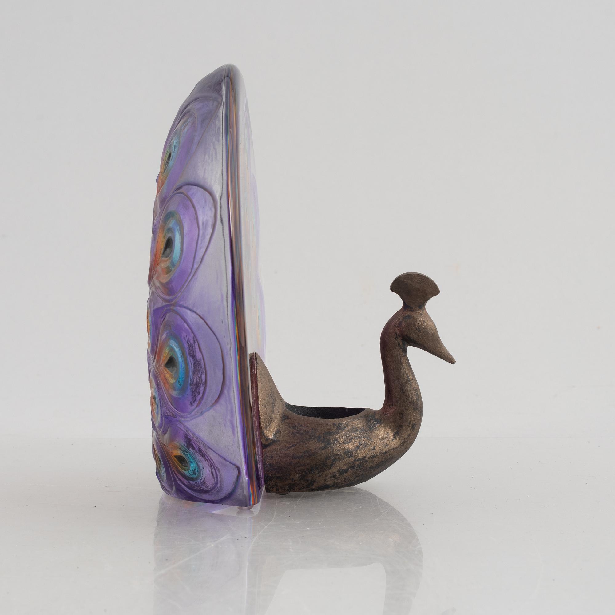 Ludvig Löfgren, a glass sculpture, Målerås.