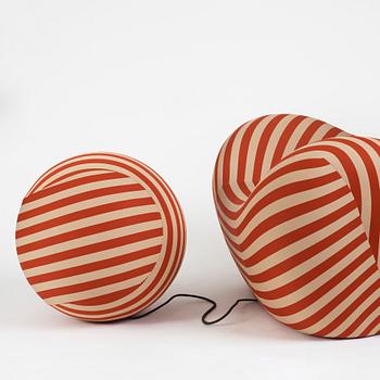 Gaetano Pesce, a "La Mamma" armchair with ottoman model UP5 and UP6 from the 2000 series, B&B Italia, Italy.