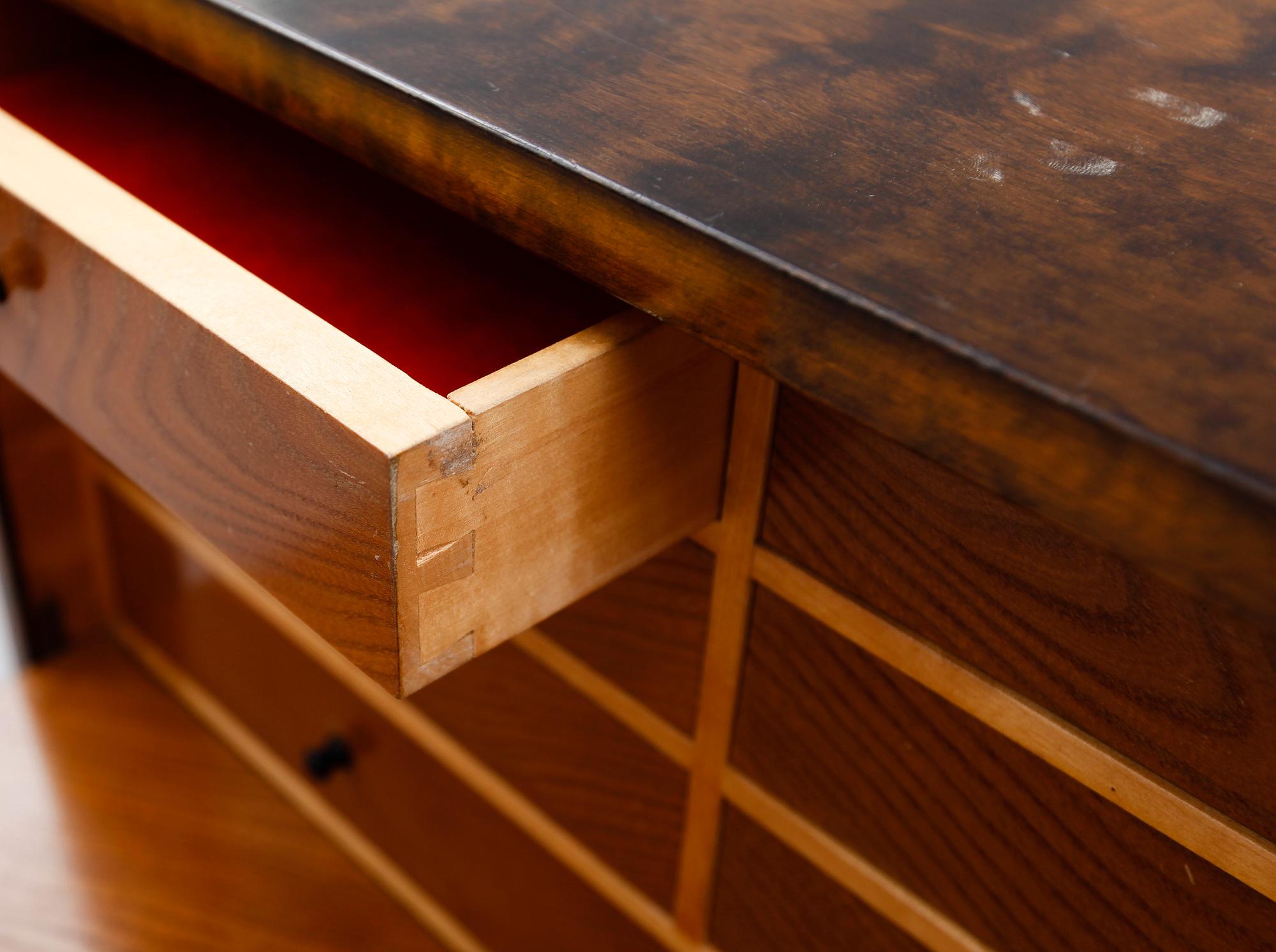 BESTICKSCHATULL, 1930-tal.