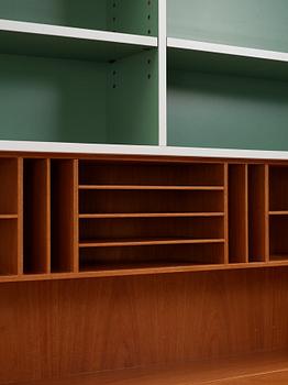 Josef Frank, a bookcase including a folding desk, a special version of modell 2255, Svenskt Tenn, Sweden.