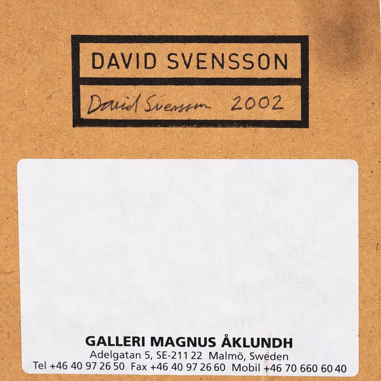 David Svensson, Untitled.