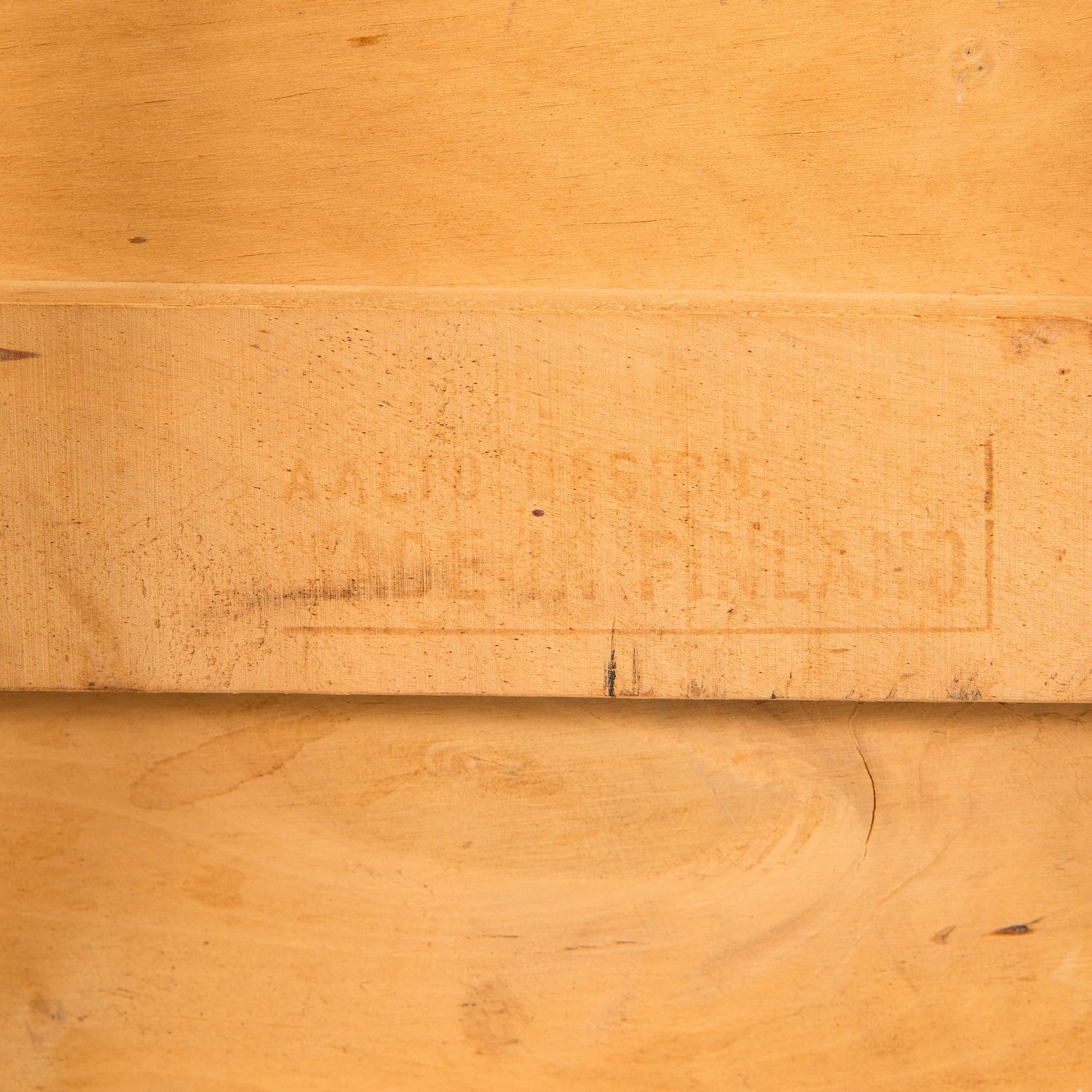 Alvar Aalto, a 1950s '98' tea trolley for Oy Huonekalu- ja Rakennustyötehdas Ab, Finland.