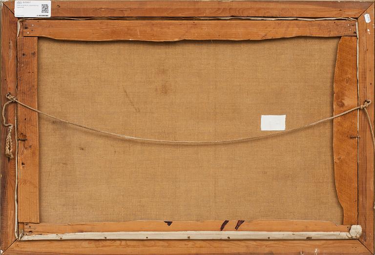 ERIK ELENIUS, oljemålning, signerad.