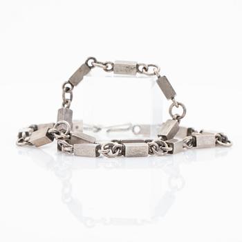 Wiwen Nilsson, necklace, sterling silver, Lund, 1966.