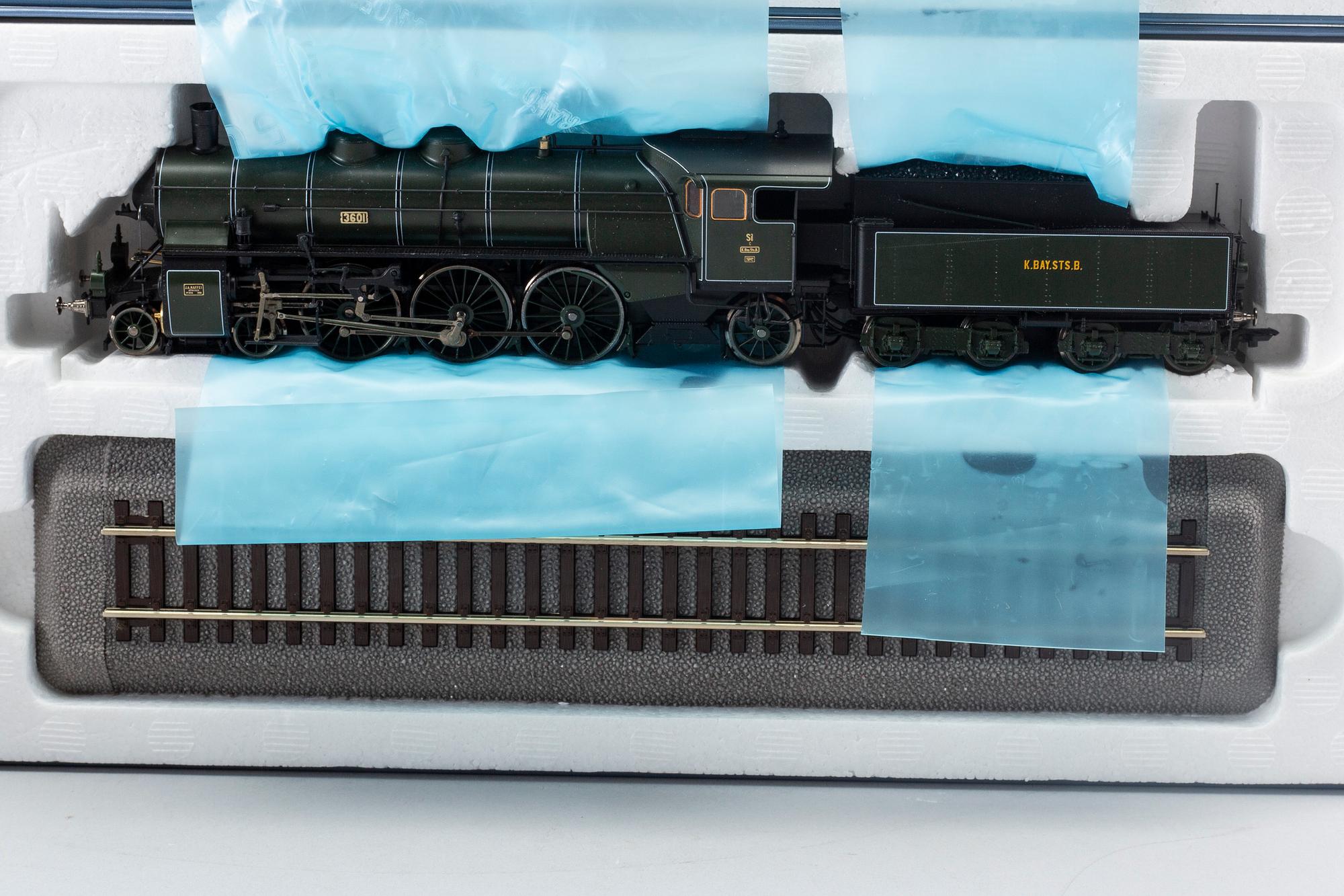 Two steam locomotives from Roco, model 69370 and 63371.