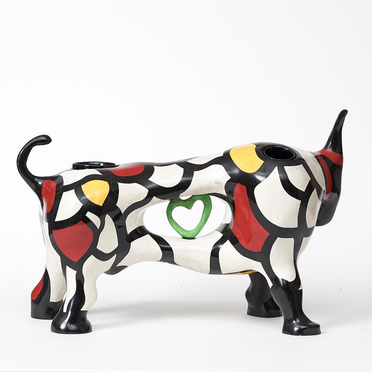 Niki de Saint Phalle, "Taureau Vase".
