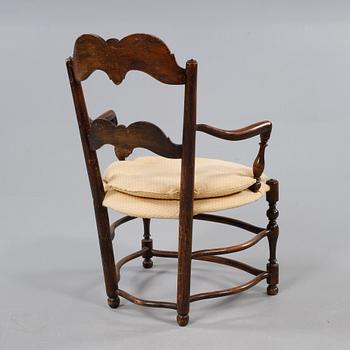 KARMSTOL, shaker-modell, 1800/1900-tal.