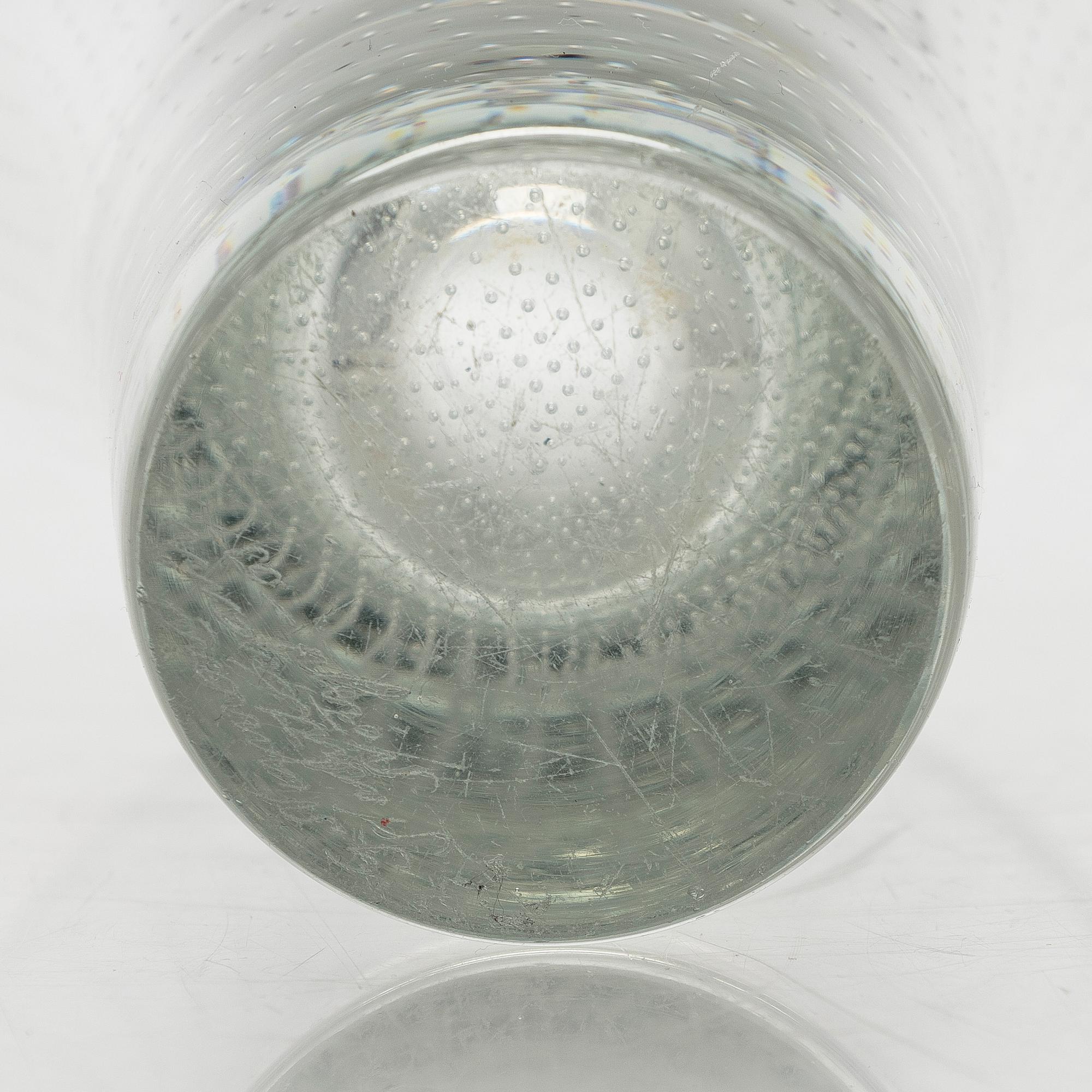 Gunnel Nyman, vas, modell "GN 12", signerad G. Nyman Nuutajärvi Notsjö -55.