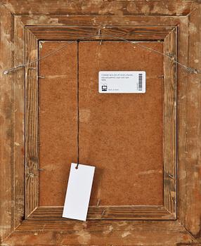 FRANS WILHELM ODELMARK, olja på pannå, sign och dat 1895.