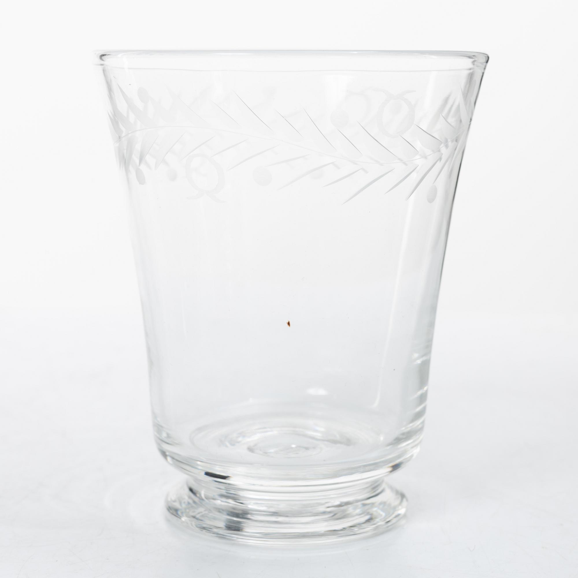 Glass service, 8 pieces, Reijmyre.