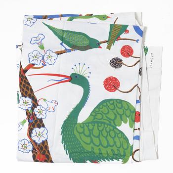 A collection of textiles, as well as a bag, Firm Svenskt Tenn.