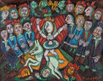 Louis Marchand des Raux, oil on canvas, signed.