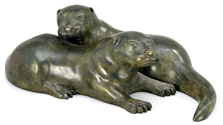 Anders Sandström, Pair of otters.