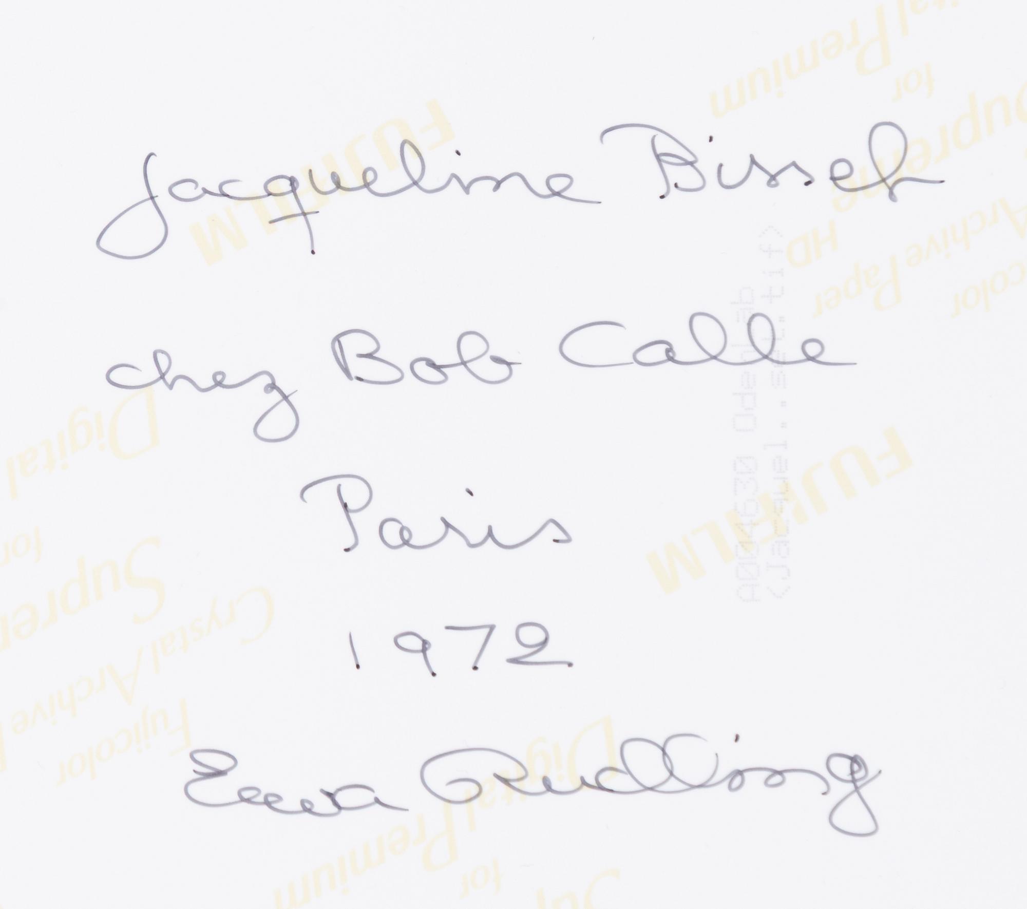 Ewa Rudling, "Jacqueline Bisset, chez Bob Calle".