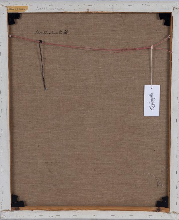 Wilhelm Wik, "Röda strimmor".