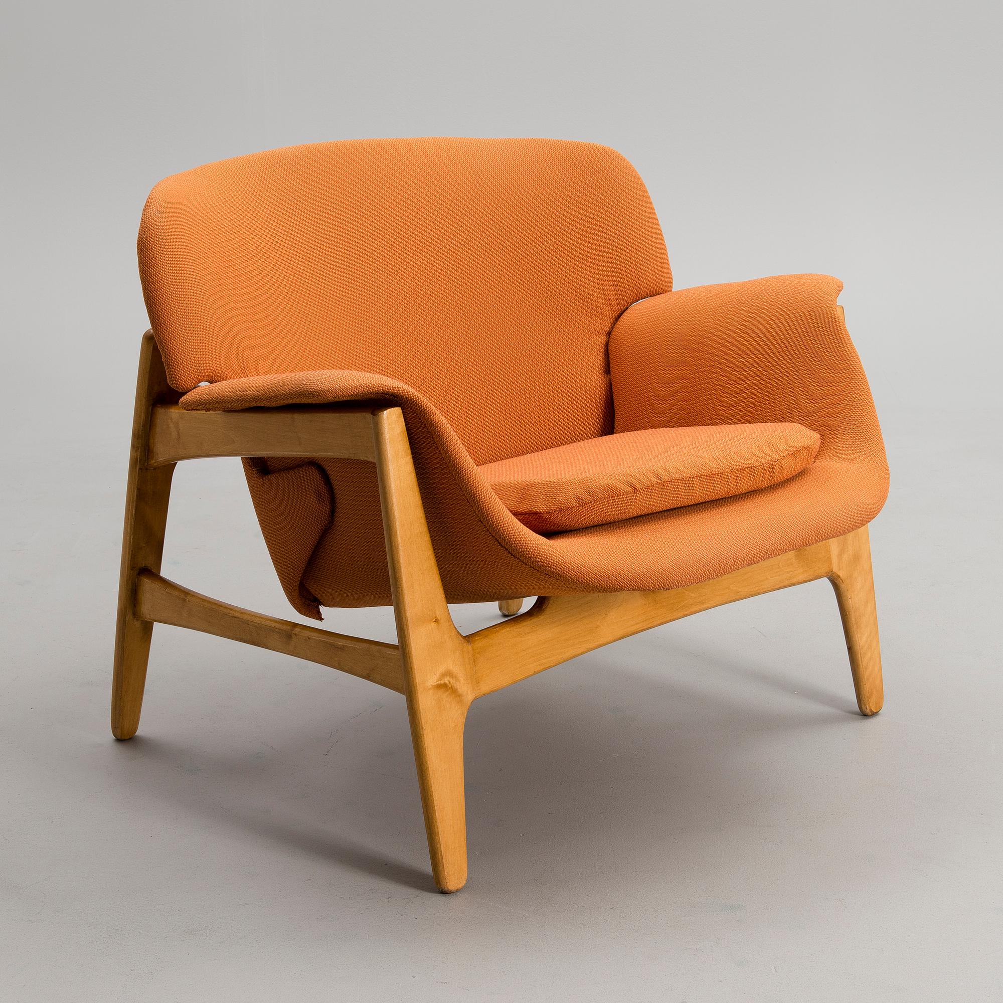 CARIN BRYGGMAN, An armchair, manufacturer Boman, Finland, 1950s.