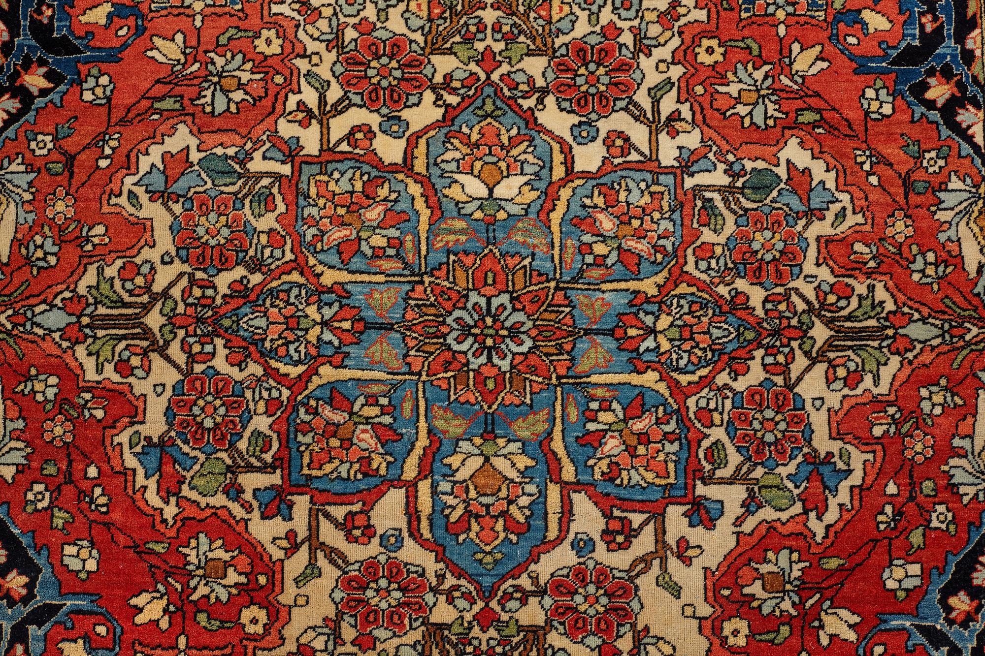 MATTA, antik/semiantik Keshan Motachem, ca 213 x 141,5 cm.