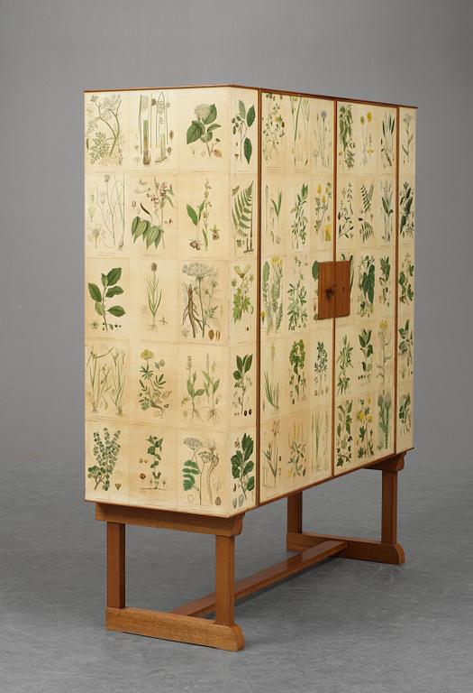 A Josef Frank "Flora" cabinet, for Svenskt Tenn, model 852.