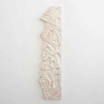Arne Jones, relief, "Don Quixote", plaster.