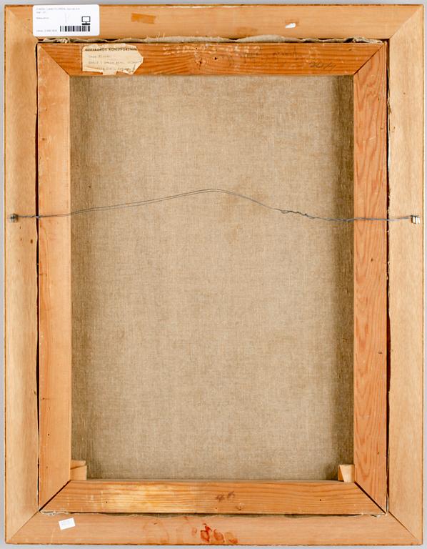 LARS FLORÉN, olja på duk, sign.