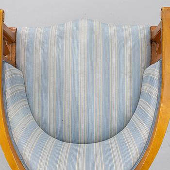 A pair of armchairs, Nordiska Kompaniet, first half of the 20th century.