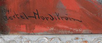 BERTEL BERTEL-NORDSTRÖM, blandteknik, sign o dat 1941.